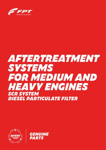 AFTERTREATMENT SYSTEMS FOR MEDIUM AND HEAVY ENGINES