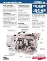 M1276 Series: 235-280, 185-230 kW Northern Lights generator sets - 1