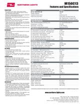 M150C13 Specification Sheet - 1