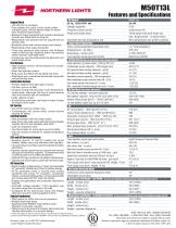 M50T13L Specification Sheet - 1