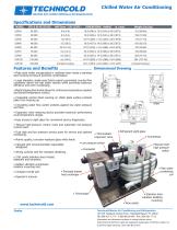 Technicold Chilled Water Air Conditioning Specification Sheet - 1