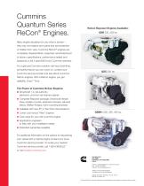 Commercial Marine Quantum Series ReCon Engines Flyer - 2