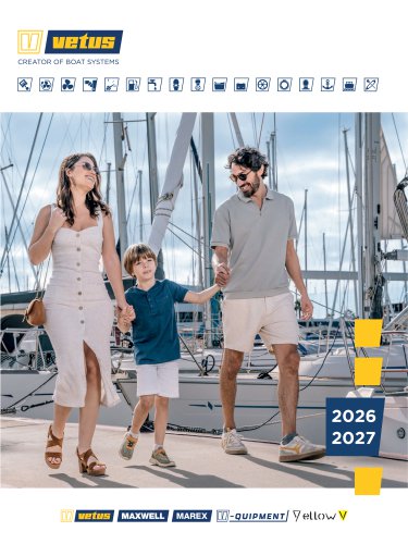 VETUS catalgue 2026-2027