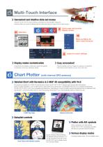 GPS/WAAS CHART PLOTTER with built-in CHIRP FISH FINDER GP-1971F - 2