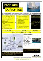 Packs Dufour nke 2011 - 2