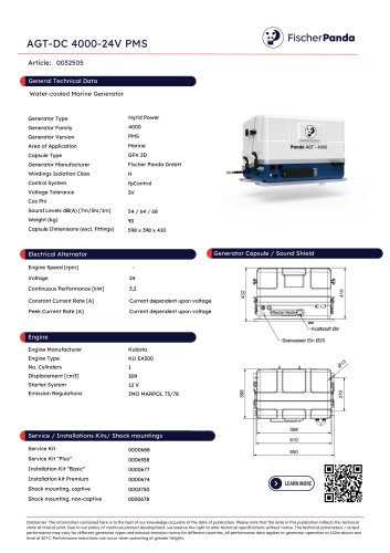 AGT4000 24 V