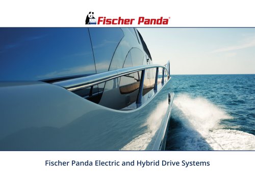 Fischer Panda Electric and Hybrid Drive Systems