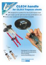 CL834 Handle for CL253 Trapeze cleats - 1