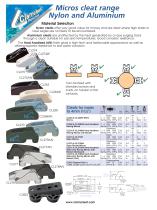 Micros cleat range for 1-4mm ropes-2