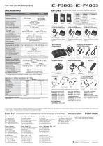 IC-F3003 IC-F4003 - 2