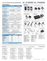 IC-F3101D, IC-F4101D - 4