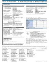 IC-F3161DT/DS, IC-F4161DT/DS - 4