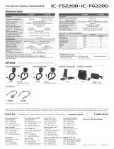 IC-F5220D, IC-F6220D - 2