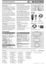 IC-M400BB - 2