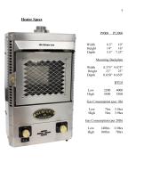 Propane Heater P9P12-8