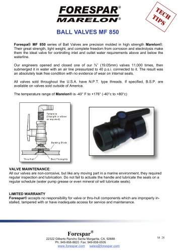 thumbnail image 2 of Forespar 906010 Mushroom Head 1/2" Thru Hull | Blackburn Marine Thru-Hulls 2 of 10