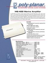 ME-400 Marine Amplifier - 1