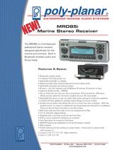 MRD85i Marine Stereo Receiver - 1