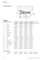 Flexible Impeller Pumps bronze, pedestal mounted F35B-8, F4B-8, F5B-8, F7B-8, F8B-8 manual -EN, DE, ES, FR, IT, SV - 26