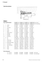 Flexible Impeller Pumps bronze, pedestal mounted F35B-8, F4B-8, F5B-8, F7B-8, F8B-8 manual -EN, DE, ES, FR, IT, SV - 28