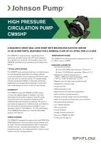 HIGH PRESSURE CIRCULATION PUMP CM95HP - 1