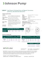 HIGH PRESSURE CIRCULATION PUMP CM95HP - 2