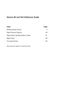 Service Kit & Part Reference Guide - 2