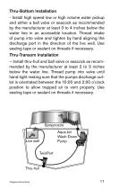 Twin Port Aerating Pumps Manual - US, EN, DE, ES, FR, IT, SV - 11