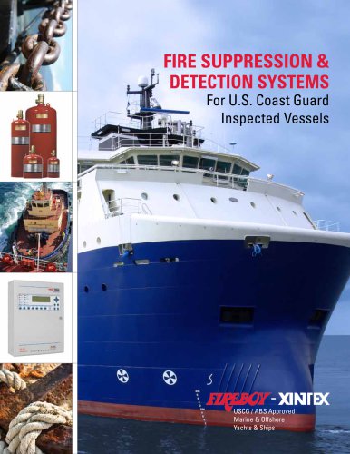 Fire Suppression & Detection for USCG inspected vessels