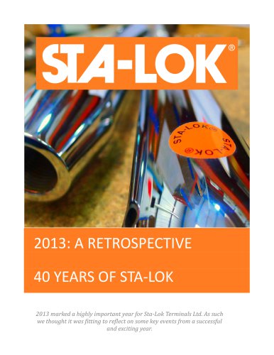 Sta-Lok In 2013: A Retrospective