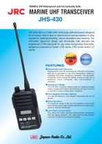 400MHz 2W Waterproof and Intrinsically Safe MARINE UHF TRANSCEIVER JHS-430 - 1