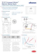 72 ST Compact MotorTM Electric Above Deck - 1