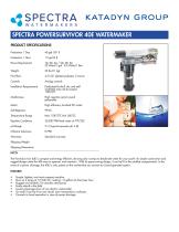 SPECTRA POWERSURVIVOR 40E WATERMAKER - 1