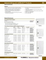 Network Wiring and netSELECT® Products - 1