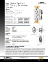 Weather Resistant USB Receptacles - 2