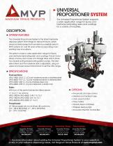 UNIVERSAL PROPORTIONER SYSTEM-1