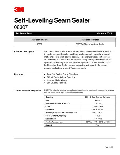 Self-Leveling Seam Sealer 