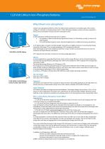 12,8 Volt Lithium-Iron-Phosphate Batteries - 1