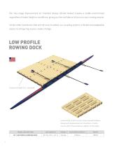 Low Profile Rowing Dock - 4