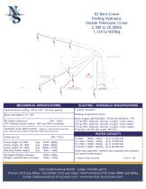 EZ Deck Crane Folding Hydraulic Double Telescopic Crane - 2