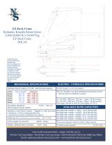 EZ Deck Crane Hydraulic Knuckle Boom Series - 2