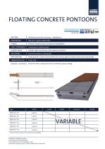 Technical Data Sheet Pontoon - 1