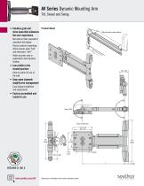 AV - Tilt, Swivel and Swing Arm (A Series) - 2