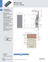 E8 - Adjustable Style Draw Latches - 1