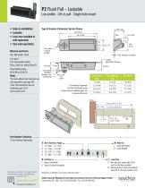 P2 ? Flush Pull Lockable and Nonlockable Versions - 2