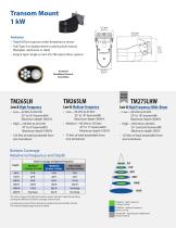 Transom Mount Chirp Transducers - 5