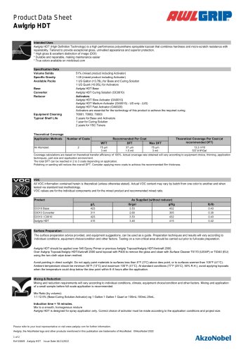 Awlwood - Awlgrip - PDF Catalogs | Documentation | Boating Brochures