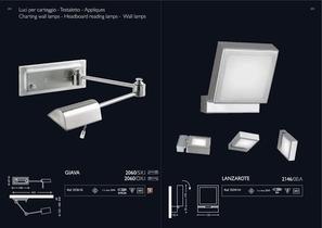 Charting wall lamps, headboards reading lamps, wall lamps 2009 - 3