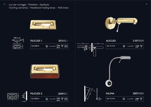 Charting wall lamps, headboards reading lamps, wall lamps 2009 - 5