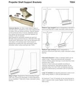 Propeller Shaft Support Brackets - 1